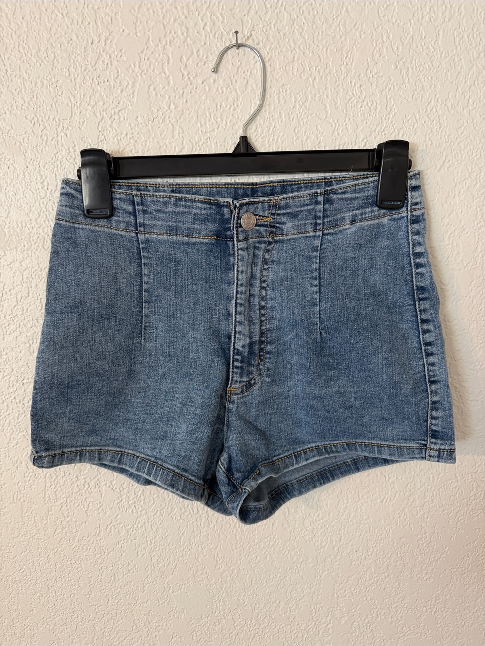 wild fable High Waist Pin Up Denim Shorts